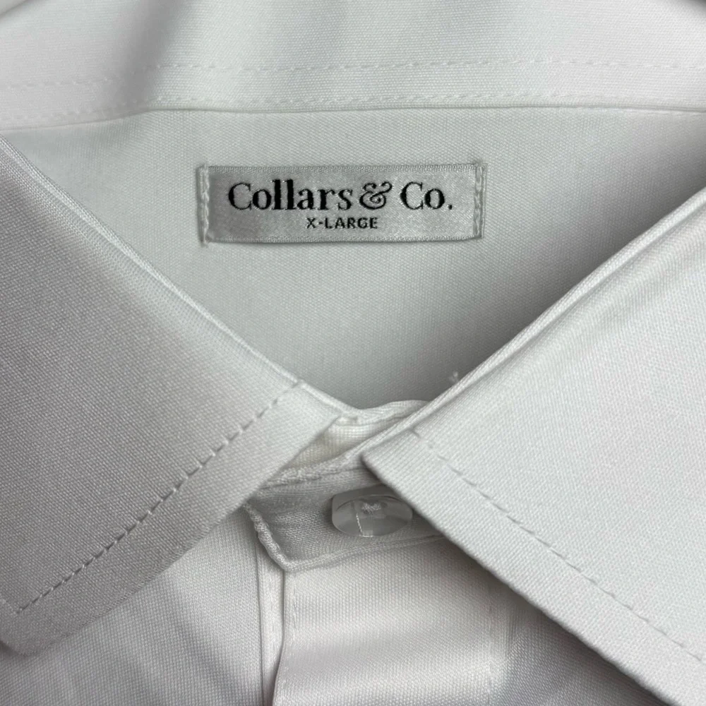 Collars & Co White Original Dress Collar Polo NWOT - Picture 3 of 5